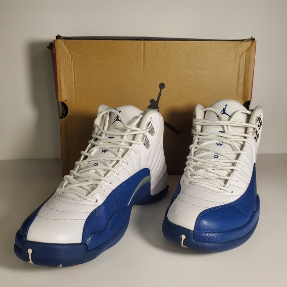 Men’s Jordan 12 Retro French Blue Comes With Box 130690-113 Size 9.5 - Picture 1 of 10